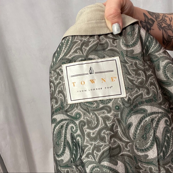 VNTG LONDON FOG INSULATED ANKLE LENGTH TRECH COA - Picture 8 of 9